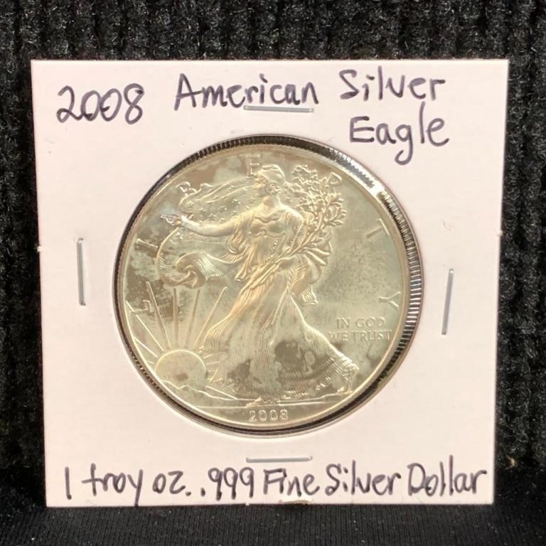 2008 American Eagle Silver Dollar