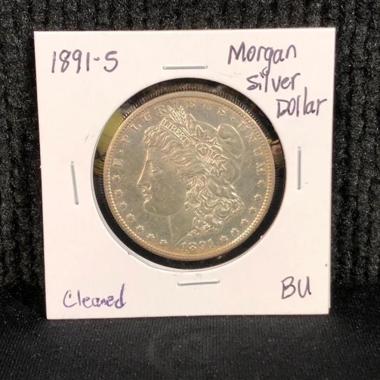 1891S Morgan Dollar