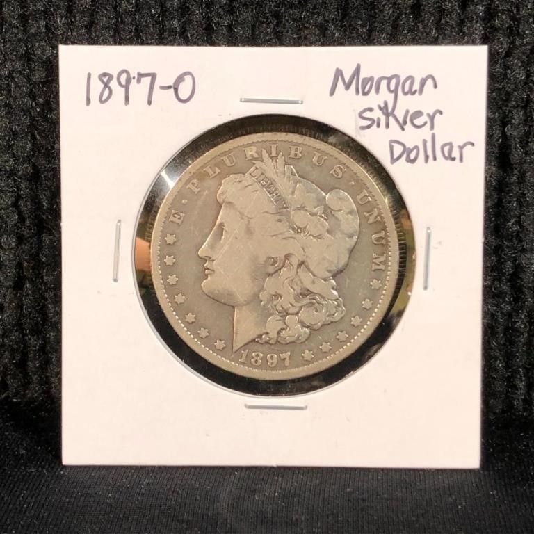 1897O Morgan Dollar