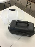 Plastic toolbox and plastic Carry storage
