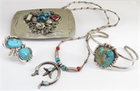 Navajo Silver Old Pawn Jewelry