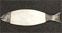 Portugal Fish Stone & Metal Cutting Board