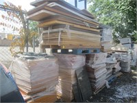 Pallet of table tops
