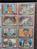 (8) 1955 BOWMAN BASEBALL CARDS
