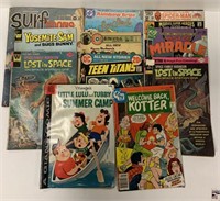 Various old comic books