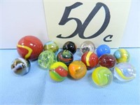 (15) Neat Old Marbles