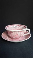 LARGE BRITISH ANCHOR CUP & SAUCER