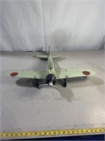 Japanese style model military airplane