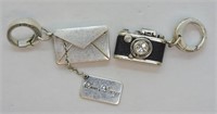 2 pcs. Fossil Charms