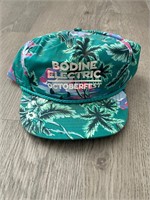 Vintage Bodine Electric Floral Hat