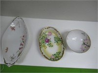 Hand Painted Dishes (Nippon,D&C)