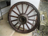 Metal Clad Wagon Wheel, 30 in. Diam.
