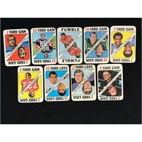 7 1971 Topps Football Game Cards With Hof