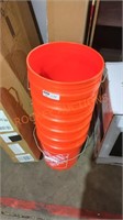 5 gallon buckets 5x bid