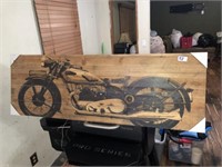 Motorcycle Plaque (48" Wide)