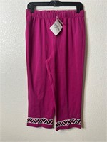 Bob Mackie Wearable Art Pants New w Tags