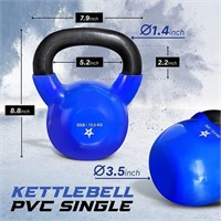 Yes4All Vinyl Coated Kettlebell Weights
