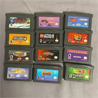 Nintendo Game Boy Advance Game Lot of 12 Untested