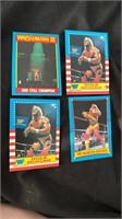 1987 WWF Wrestling Cards Hulk Hogan 4 lot