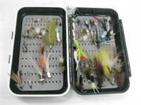 Small Case Of Fly Fishing Flies