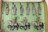 Knights of the Crusades Lead Toy Soldiers