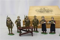 WWI Lead Toy Soldiers & Nurses
