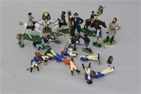 Assorted Plastic Toy Soldiers