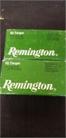 2 packages of Remington 50 rim fire cartridges 22