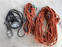 Extension cords/ plug with light