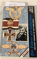 FOR FUHRER AND FATHERLAND MILITARY AWARDS BOOK