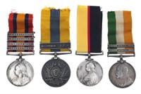 19th C. BRITISH CAMPAIGN MEDALS NAMED GROUPING