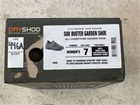 Dry Shod Sod Buster Garden Shoe Women Size 7