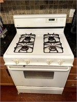 Maytag Gas Stove An Microwave.