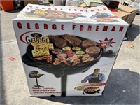 GEORGE FOREMAN "BIG GEORGE" ELECTRIC BBQ GRILL