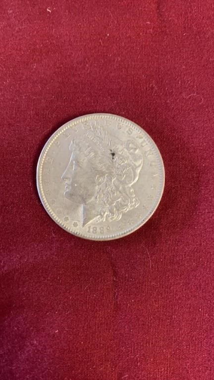 1889 MORGAN SILVER DOLLAR