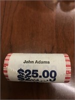 25 2007 John Adams Presidential Dollars,