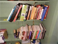Cookbooks on Shelf