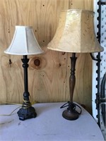 Accent Lamps Lot of 2 with Shades