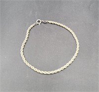 .925 Rope Bracelet