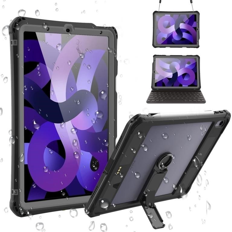MRUOZRUI iPad 10.9 Waterproof Case for iPad Air 5t