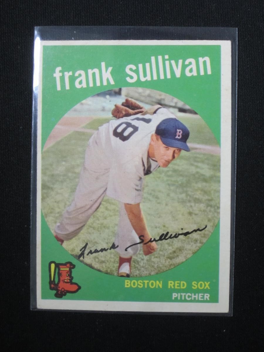 1959 TOPPS #323 FRANK SULLIVAN RED SOX