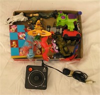 Atari Game And Action Figure Lot
