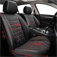 Full Set Car Seat Covers - Faux Leather Non-slip