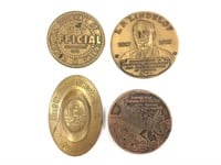 4 Bronze Business Commemorative Medals