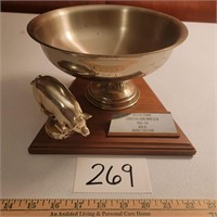 1963-64 Award- Bowl is not attached