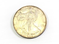 2002 One Ounce American Silver Eagle Dollar Coin
