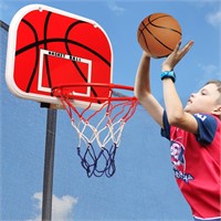 TRANOMOS Basketball Hoop for Trampoline Outdoor wi
