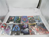 10 comic books dont Hellboy