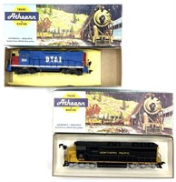 (2) Athearn and D.T.&I. HO Scale Diesel Engines
