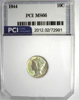 1944 Dime PCI MS66